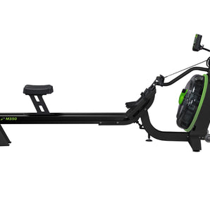 Dynamic Fluid M350 Compact Commercial Rower with Adjustable Resistance and Bluetooth Connectivity