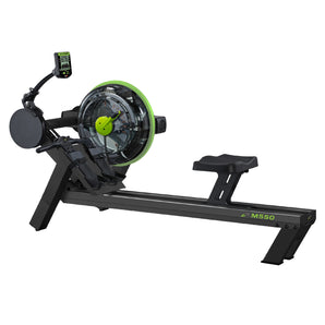 Dynamic Fluid M550 Commercial Rower with Adjustable Fluid Resistance and Bluetooth