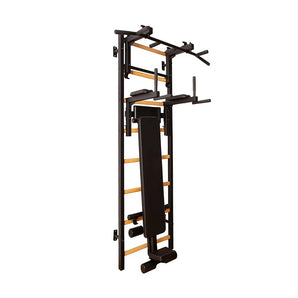 BenchK 222B Series 2 Wall Bars: Sleek & Adjustable Workout Solution