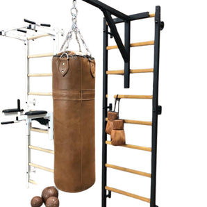 BenchK Heavy-Duty Wall-Mount Boxing Bag Holder for 2.7 Series Wall Bars